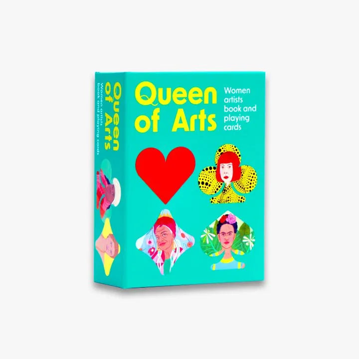 Queen of Arts Women artists book and playing cards