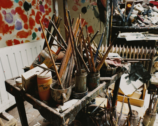 FRANCIS BACON STUDIO POSTCARD NO 1