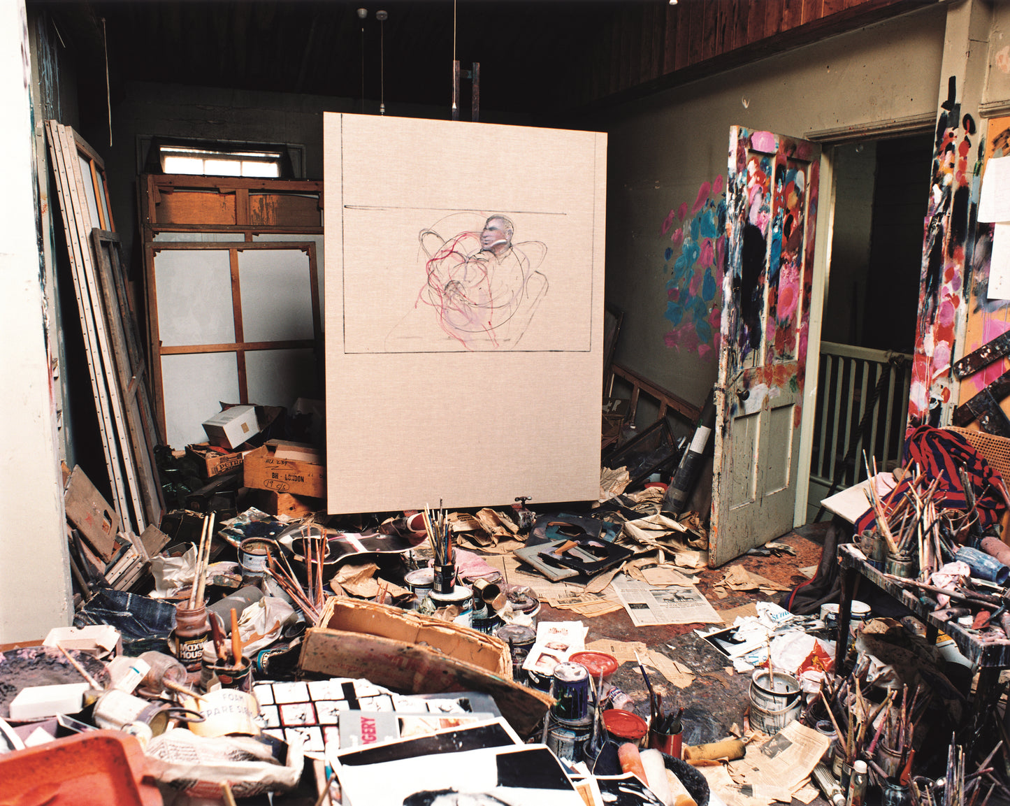 FRANCIS BACON STUDIO POSTCARD NO 3