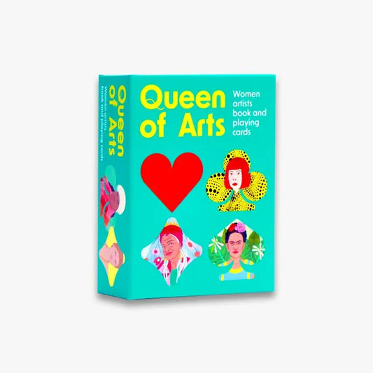 Queen of Arts   Women artists book and playing cards