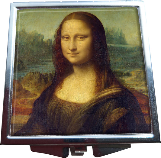 LEONARDO DA VINCI MONA LISA COMPACT MIRROR