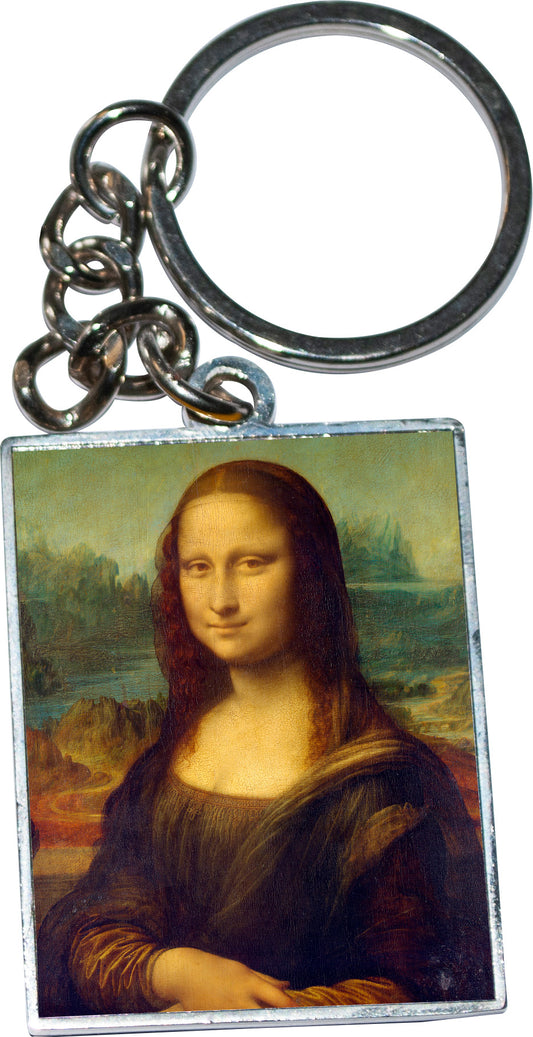 LEONARO DA VINCI MONA LISA KEYRING