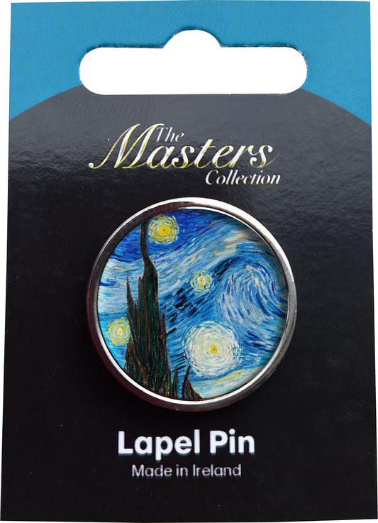 VINCENT VAN GOGH STARRY NIGHT PIN