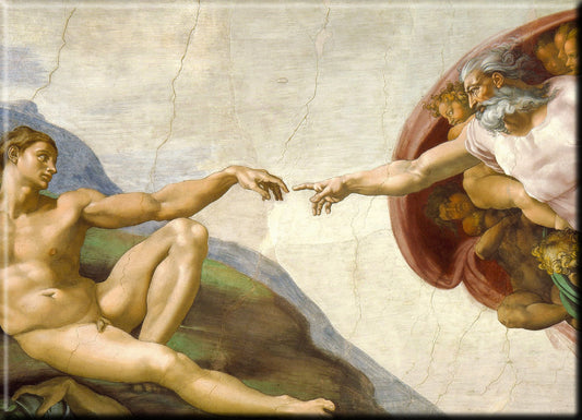 MICHAELANGELO THE CREATION OF ADAM MAGNET