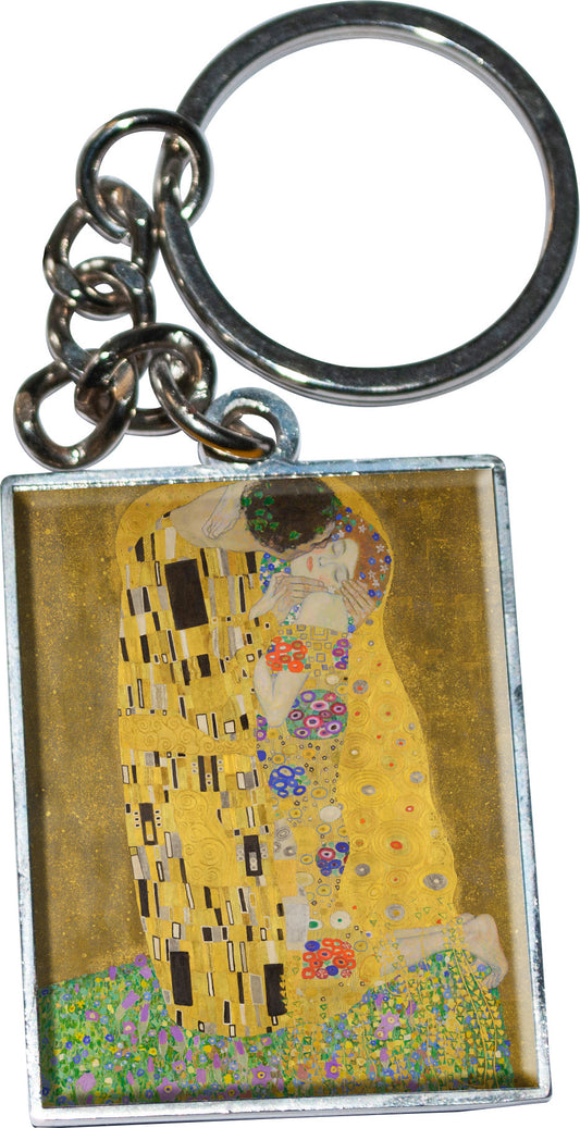 KLIMT THE KISS KEYRING