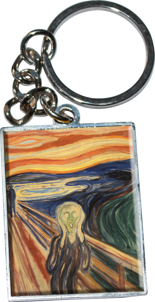 EDVARD MUNCH THE SCREAM KEYRING