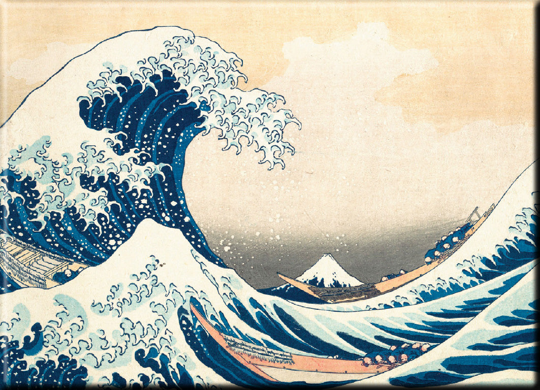 HOKUSAI THE WAVE MAGNET