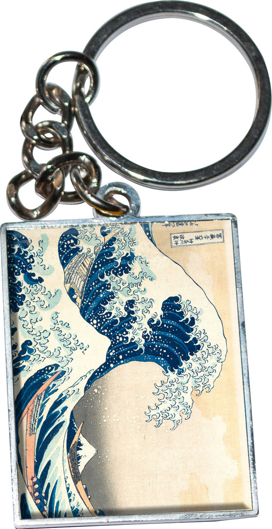 HOKUSAI THE WAVE KEYRING
