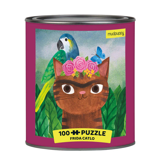 FRIDA CATLO 100 piece puzzle