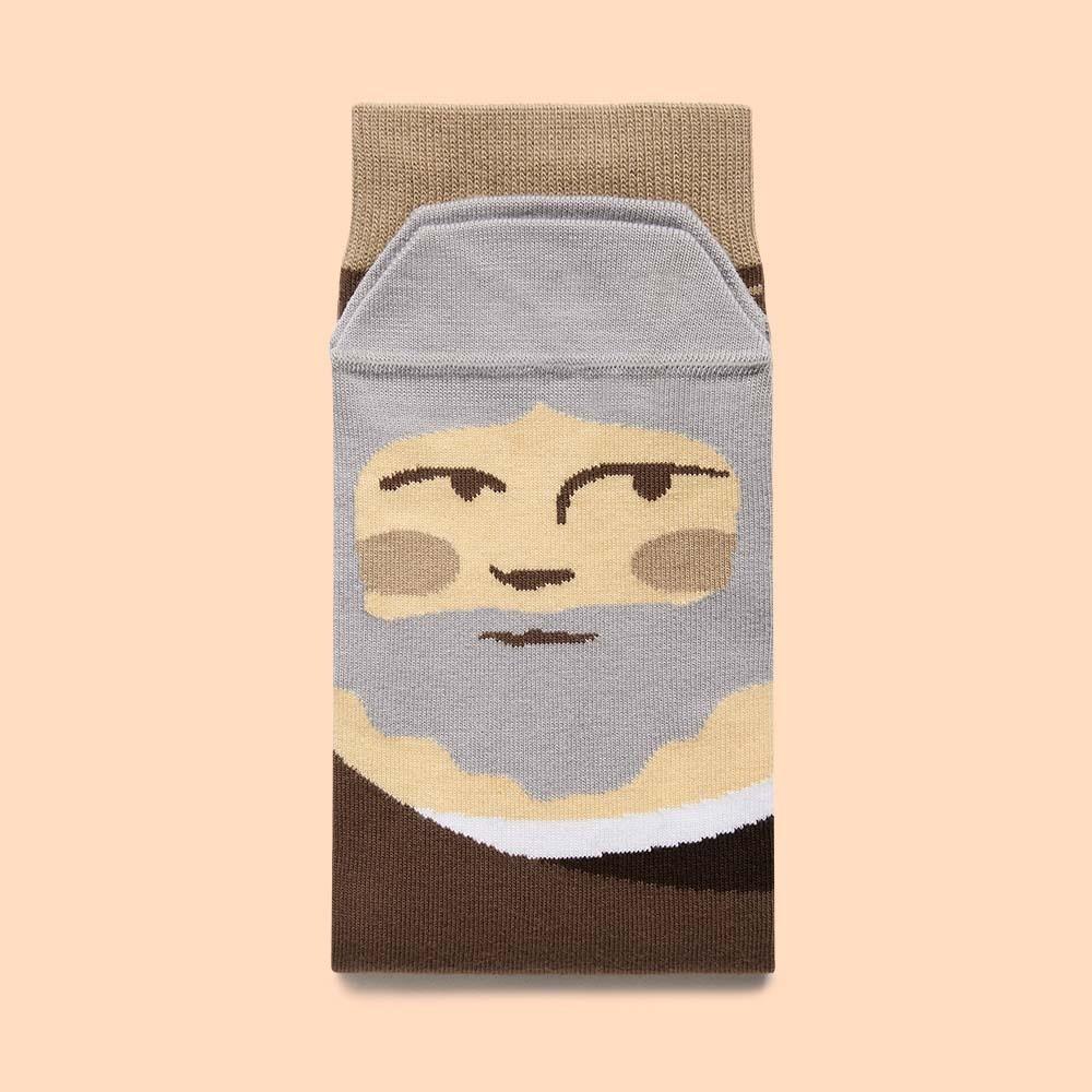 Leonardo Toe Vinci Art Socks