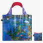 CLAUDE MONET WATER LILLIES recycled bag