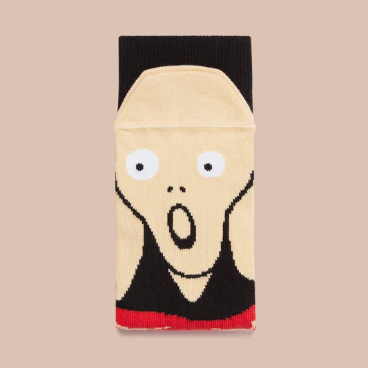 Screamy Ed Art Socks