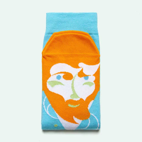 Vincent Van Toe Art Socks